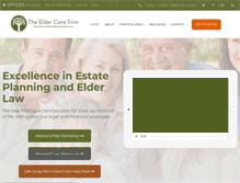 Tablet Screenshot of michiganestateplanning.com